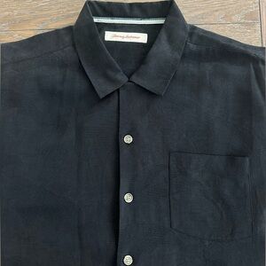 Tommy Bahama Embroidered Short‎ Sleeve Button Up Shirt Size XL Size Tag Missing